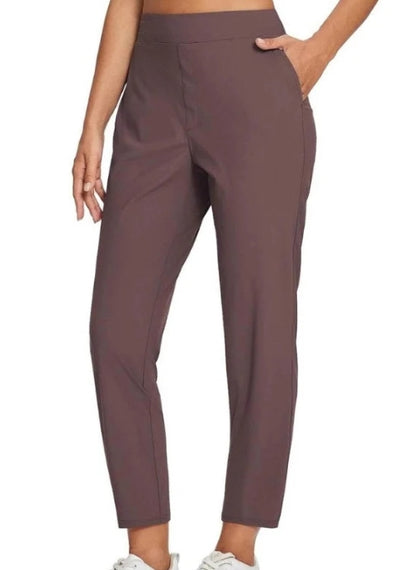 🚨 Last Chance To Save 🚨 Women’s Fitted High- Waisted Zip-Pocket Trousers